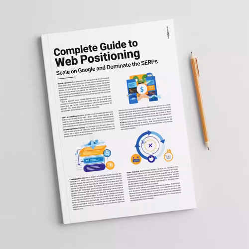 Gráfico que ilustra el concepto de posicionamiento web, mostrando un sitio en la cima de los resultados de búsqueda. Gráfico que ilustra el concepto de posicionamiento web, mostrando un sitio en la cima de los resultados de búsqueda.